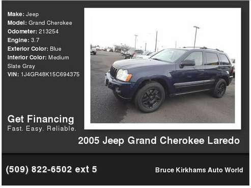 2005 Jeep Grand Cherokee Laredo Buy Here Pay Here - cars & trucks -... for sale in Yakima, WA
