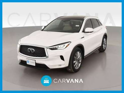 2020 INFINITI QX50 ESSENTIAL Sport Utility 4D hatchback White for sale in Mansfield, OH