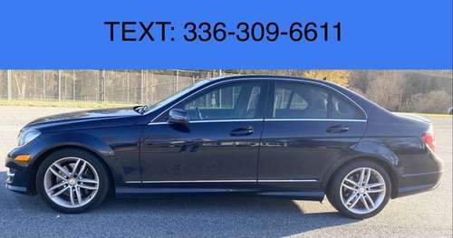 2014 MERCEDES BENZ C-CLASS! HARD LOADED LEATHER SUNROOF LOW MILES -... for sale in Lexington, NC