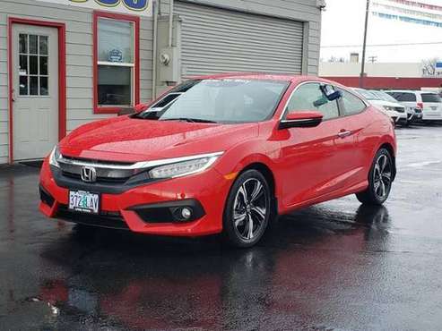 2018 Honda Civic Touring CVT Coupe - cars & trucks - by dealer -... for sale in Medford, OR