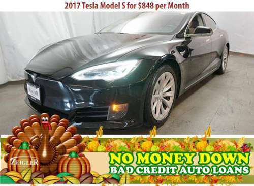 $848/mo 2017 Tesla Model S Bad Credit & No Money Down OK - cars &... for sale in Chicago, IL