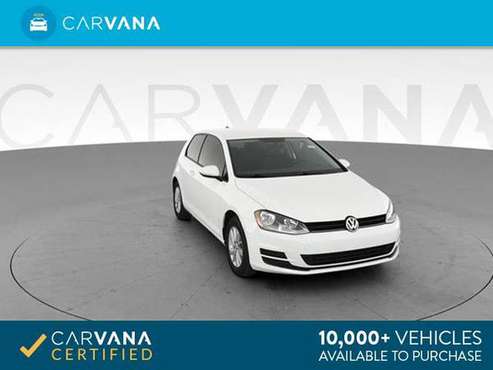2015 VW Volkswagen Golf S Hatchback Coupe 2D coupe White - FINANCE for sale in Bethlehem, PA