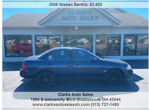 2006 Nissan Sentra 1.8 w/Automatic 117783 Miles - cars & trucks - by... for sale in Middletown, OH