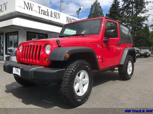2008 Jeep Wrangler X 4X4 6 SPEED MANUAL LOCAL SUV 1-OWNER for sale in Milwaukee, OR