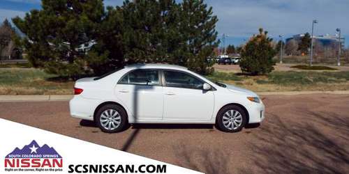 2013 Toyota Corolla - - by dealer - vehicle automotive for sale in Colorado Springs, CO