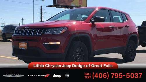 2019 Jeep Compass Sport 4x4 - - by dealer - vehicle for sale in Great Falls, MT