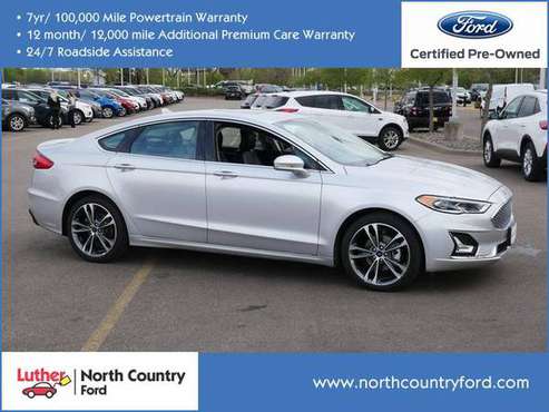 2019 Ford Fusion Titanium - - by dealer - vehicle for sale in Coon Rapids, MN