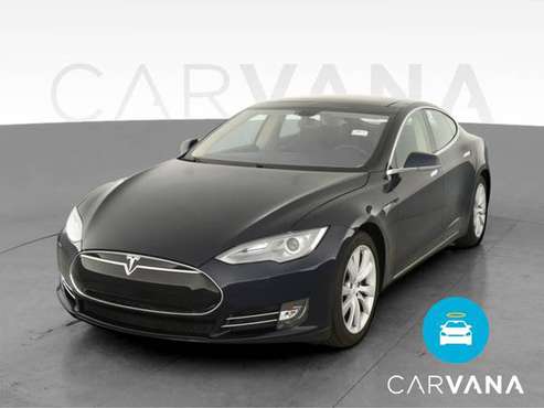 2014 Tesla Model S Sedan 4D sedan Blue - FINANCE ONLINE - cars &... for sale in Palmdale, CA