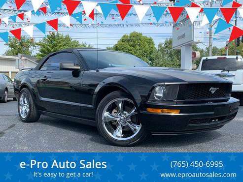 2006 Ford Mustang V6 Deluxe 2dr Convertible for sale in Kokomo, IN
