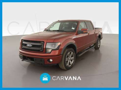 2014 Ford F150 SuperCrew Cab FX4 Pickup 4D 5 1/2 ft pickup Orange for sale in New Haven, CT