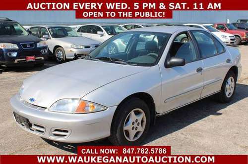 2002 *CHEVROLET/CHEVY* *CAVALIER* GAS SAVER 2.2L I4 94K CD 449917 for sale in WAUKEGAN, IL