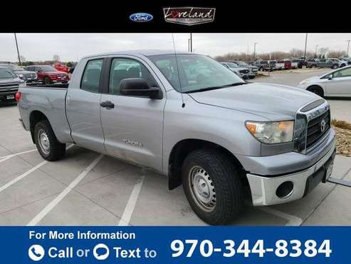 2008 Toyota Tundra SR5 pickup Silver - - by dealer for sale in Loveland, CO