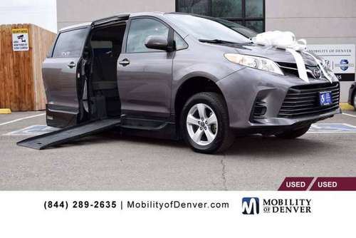2018 Toyota Sienna LE Automatic Access Seat FWD 7 - cars & for sale in Denver , CO