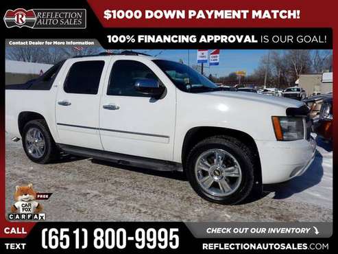 2009 Chevrolet Avalanche LTZ FOR ONLY 306/mo! - - by for sale in Oakdale, MN