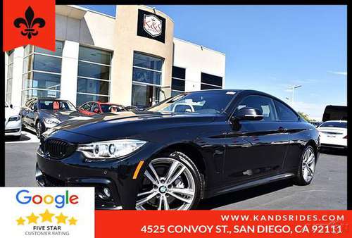 2016 BMW 435 Navigation Sys Fog Lights Sat Harman/Kardon SKU:5547 BMW for sale in San Diego, CA