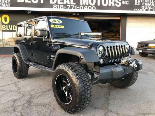 2016 JEEP WRANGLER UNLIMITED SPORT S - cars & trucks - by dealer -... for sale in SUN VALLEY, CA