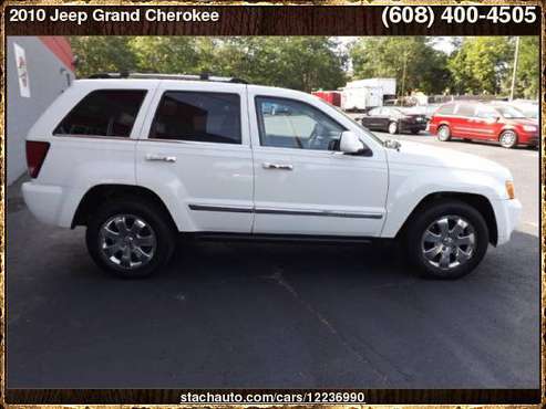 2010 Jeep Grand Cherokee 4WD 4dr Limited with Rear window defroster for sale in Janesville, WI