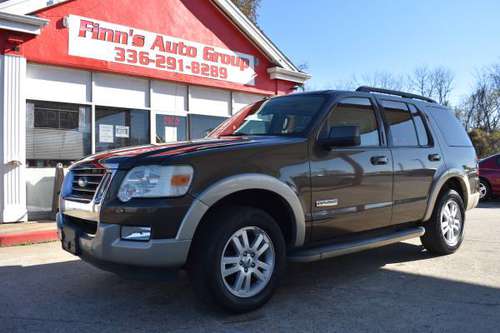 2008 FORD EXPLORER EDDIE BAUER 3RD ROW WITH SUNROOF - cars & trucks... for sale in Greensboro, NC