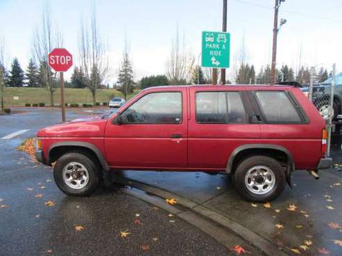 1993 Nissan Pathfinder XE 4dr 4WD SUV - Down Pymts Starting at $499... for sale in Marysville, WA