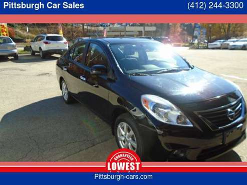 2012 Nissan Versa 4dr Sdn CVT 1.6 SV with Emergency interior trunk... for sale in Pittsburgh, PA