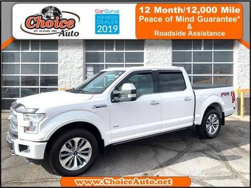 2015 Ford F-150 Platinum - - by dealer - vehicle for sale in ST Cloud, MN