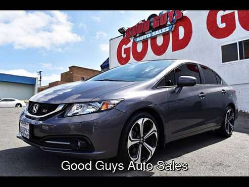 2015 Honda Civic Si 4dr Low Miles -MILITARY DISCOUNT/E-Z FINANCING $0 for sale in San Diego, CA