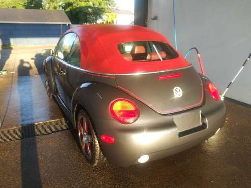 2005 Volkswagen Beetle Flint grey Edition convertible for sale in Federal Way, WA