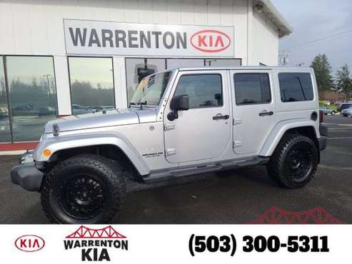 2012 Jeep Wrangler Unlimited Sahara SUV - cars & trucks - by dealer... for sale in Warrenton, OR