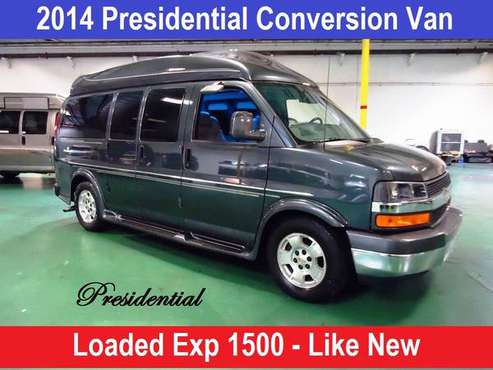 2014 Chevy Presidential Conversion Van High Top 1 Owner 45k miles for sale in salt lake, UT