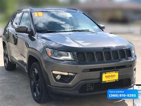 2018 Jeep Compass Altitude - - by dealer - vehicle for sale in Bellingham, WA