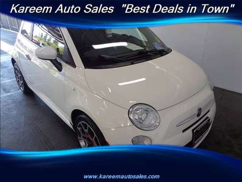 2013 Fiat 500 Sport FREE 1 Month/3000 Mile Limited Warranty Alloy Whee for sale in Sacramento , CA