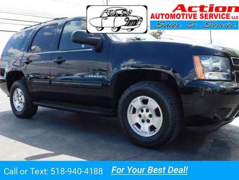 2013 Chevy Chevrolet Tahoe LT 4x4 4dr SUV suv Black for sale in Hudson, NY