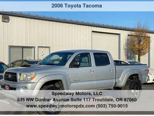 2006 Toyota Tacoma TRD Sport 4x4 Double Cab LB !! 1 Tacoma tundra... for sale in Troutdale, OR