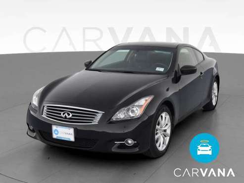 2013 INFINITI G G37x Coupe 2D coupe Black - FINANCE ONLINE - cars &... for sale in utica, NY