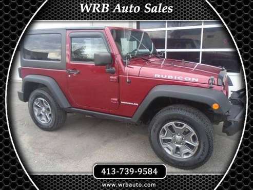 2013 Jeep Wrangler Rubicon 4WD - cars & trucks - by dealer - vehicle... for sale in West Springfield, MA
