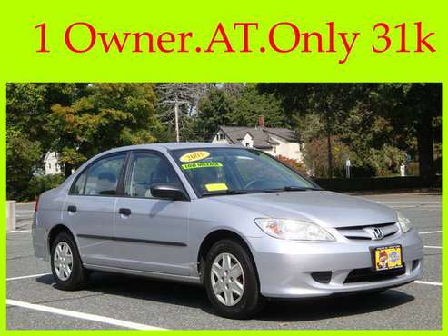 Beautiful 2005 Honda Civic VP. 1 Owner. Only 31k!!! Automatic for sale in Ashland , MA