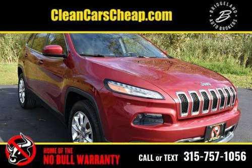 2016 Jeep Cherokee black for sale in Watertown, NY