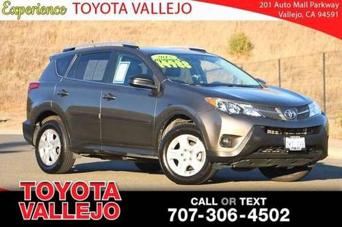 2015 Toyota RAV4 LE - cars & trucks - by dealer - vehicle automotive... for sale in Vallejo, CA