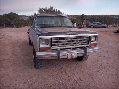 1985 dodge ram/1986 dodge ram charger - cars & trucks - by owner -... for sale in El rito, NM