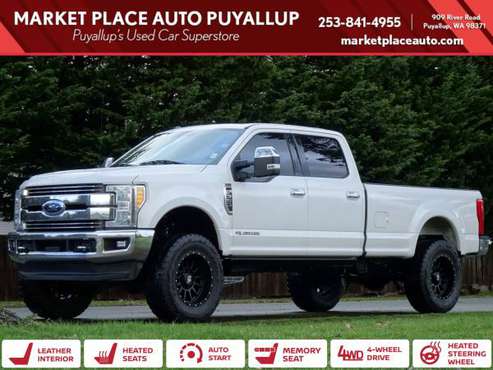2017 Ford F-350 Super Duty 4x4 4WD F350 Truck Lariat Crew Cab - cars for sale in PUYALLUP, WA