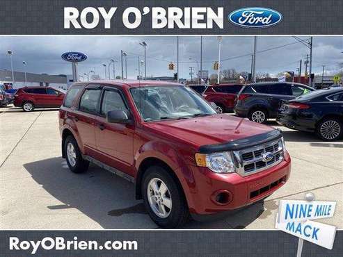2011 Ford Escape SUV XLS - Ford Sangria Red Metallic for sale in St Clair Shrs, MI