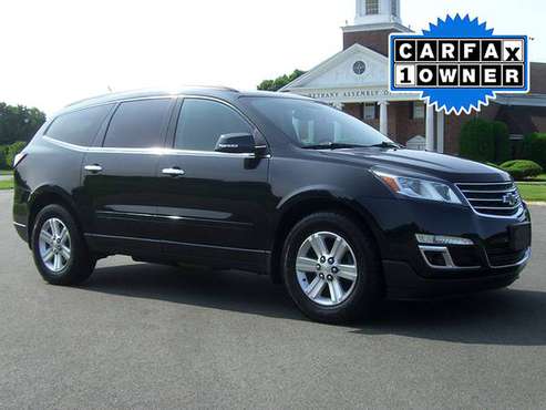 ► 2014 CHEVROLET TRAVERSE LT - AWD, 7 PASS, BACKUP CAMERA, 18" WHEELS for sale in East Windsor, MA