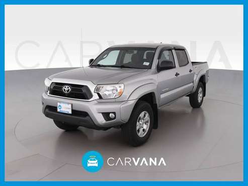 2015 Toyota Tacoma Double Cab PreRunner Pickup 4D 5 ft pickup Silver for sale in Fort Myers, FL