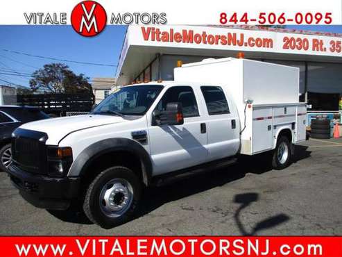 2010 Ford Super Duty F-550 DRW CREW CAB 4X4 ENCLOSED UTILITY - cars... for sale in south amboy, OH