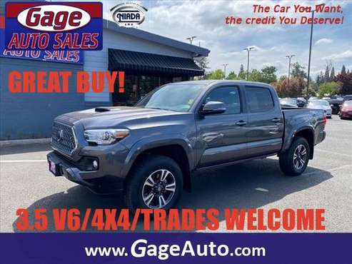 2019 Toyota Tacoma 4x4 4WD TRD Sport TRD Sport Double Cab 5 0 ft SB for sale in Milwaukie, OR