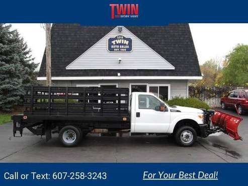 2012 Ford Super Duty F350 DRW XL pickup Oxford White - cars & trucks... for sale in Spencerport, NY
