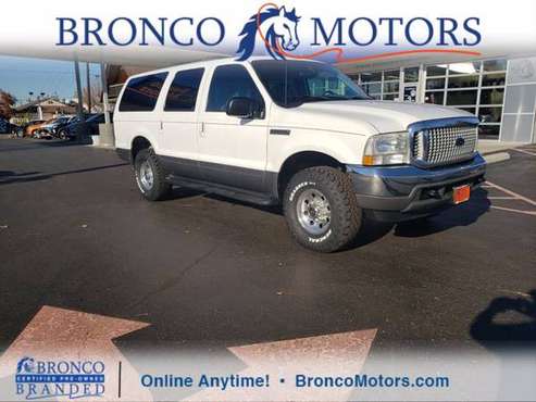 2002 Ford Excursion XLT 4WD - cars & trucks - by dealer - vehicle... for sale in Boise, ID