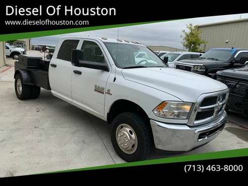 2014 Dodge Ram 3500 Tradesman 4x4 6.7L Cummins Diesel Dually flatbed for sale in Houston, TX