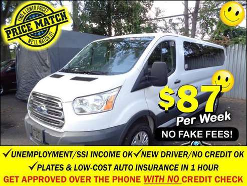 2016 Ford Transit Wagon T-350 148 Low Roof XLT Swing-Out RH Dr for sale in Elmont, NY
