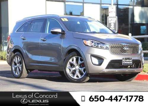 2018 Kia Sorento SX Monthly payment of - cars & trucks - by dealer -... for sale in Concord, CA